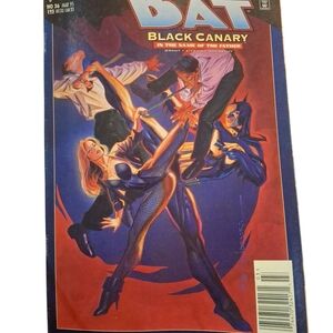 Black Canary Comic Book Cover